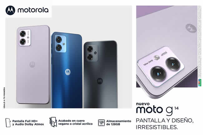 Motorola lanza en Chile el nuevo moto g14